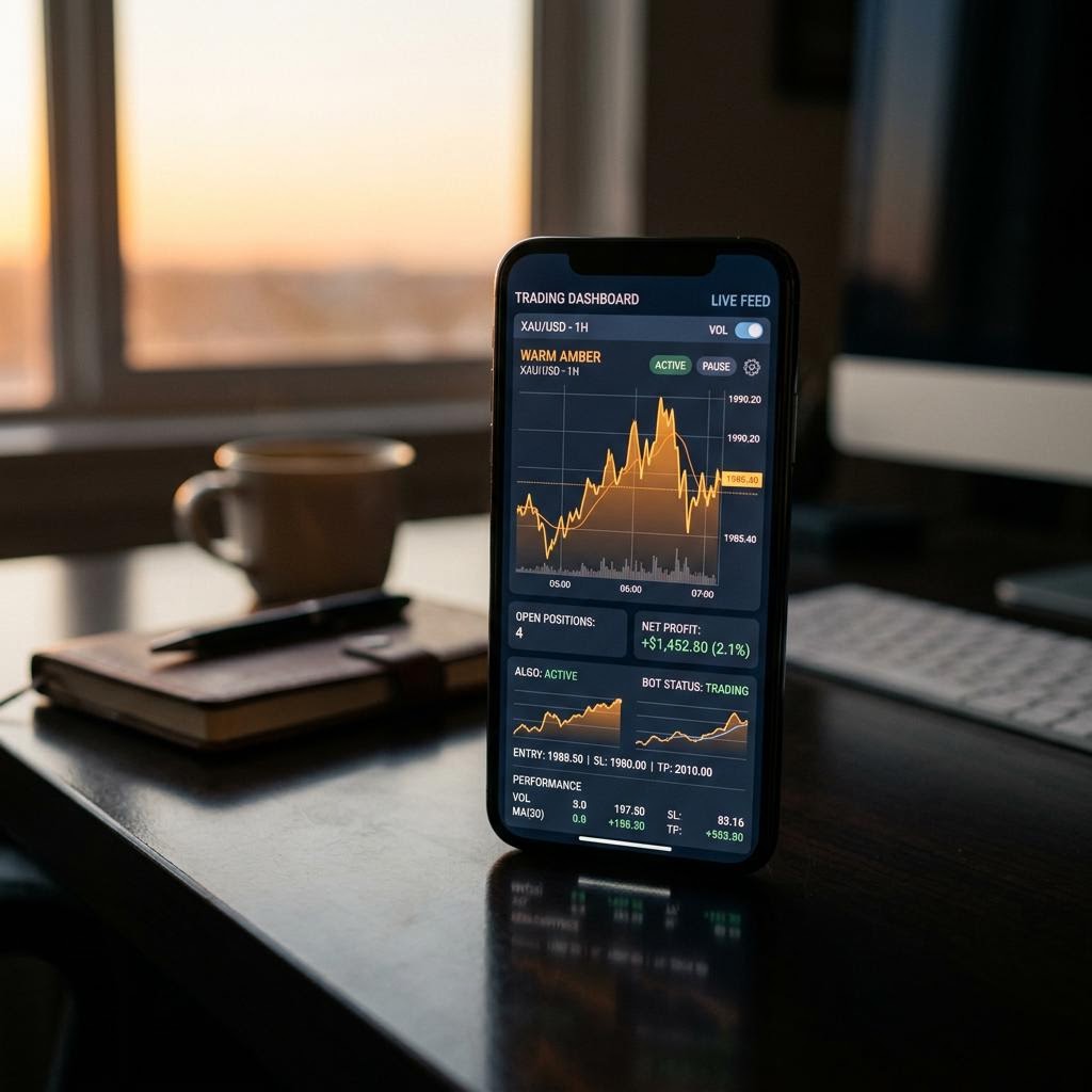 Terminal de operaciones Segura Capitavía en smartphone
